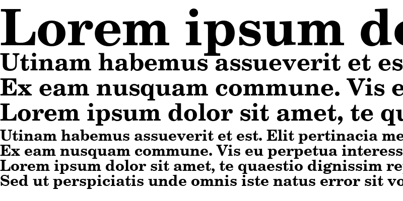 Sample of NewCenturySchlbkGreek Up Bold