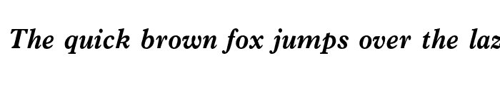 Preview of News Plantin Bold Italic