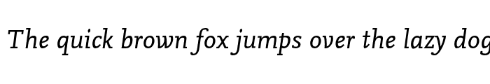 Preview of NexusMixTF-Italic Regular