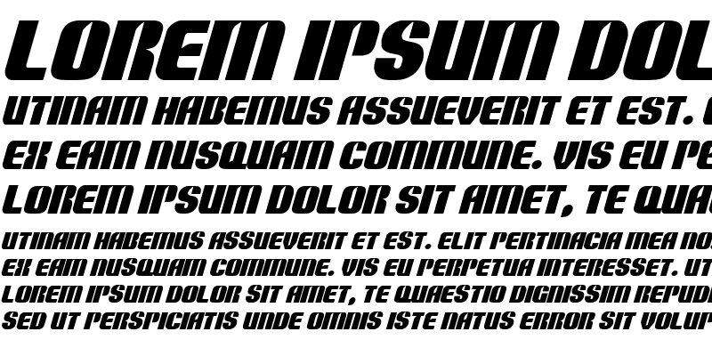 Sample of Nightwraith Italic