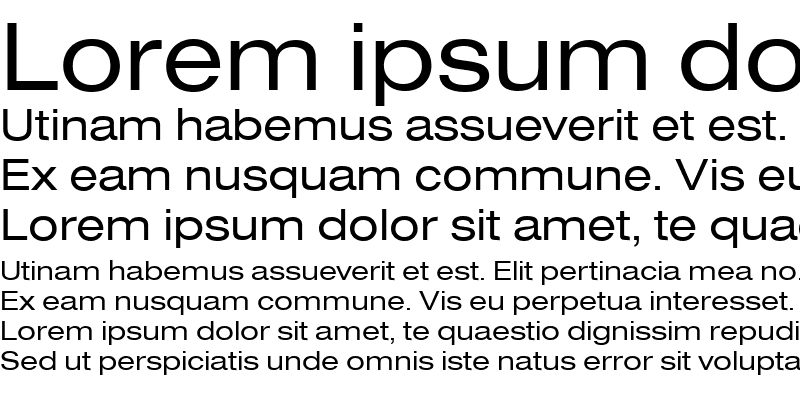 Sample of Nimbus Sans Becker DExt Regular