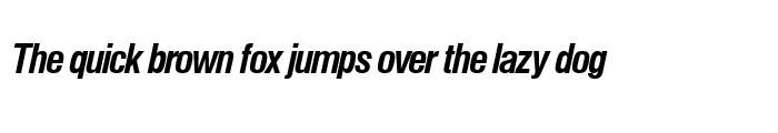 Preview of Nimbus Sans Becker PCon Bold Italic