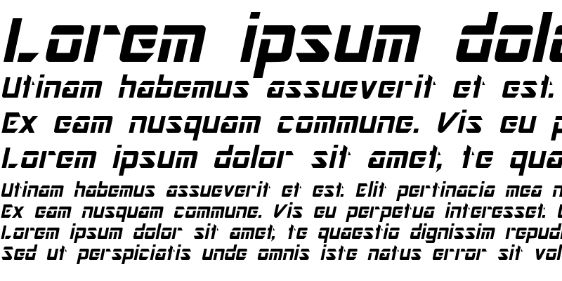 Sample of NimrodDisplaySSK Italic
