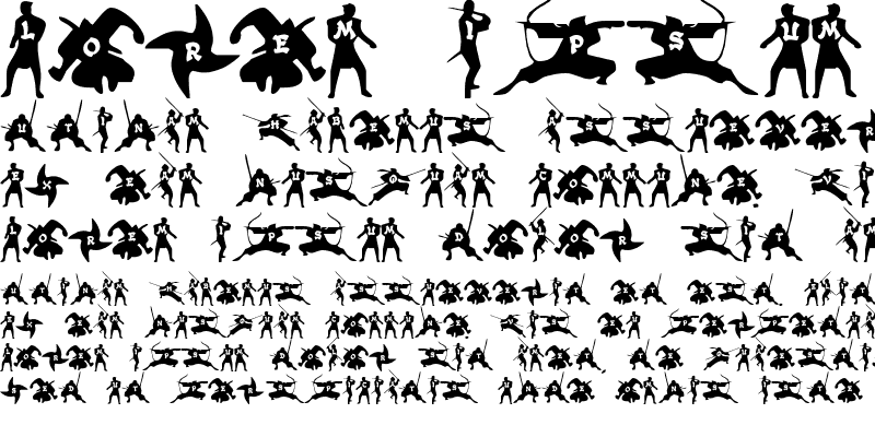 Sample of Ninjas