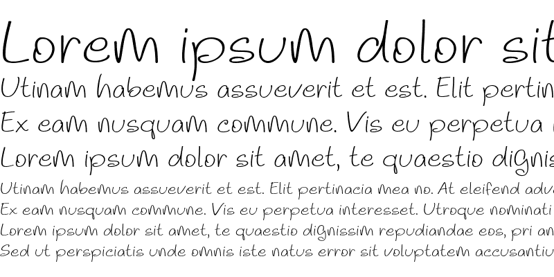 Sample of Noela Sherly Light Regular