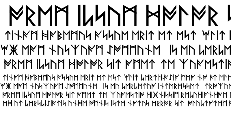 Sample of Norse Code
