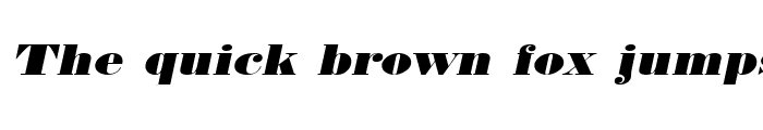 Preview of NorwayWide Italic