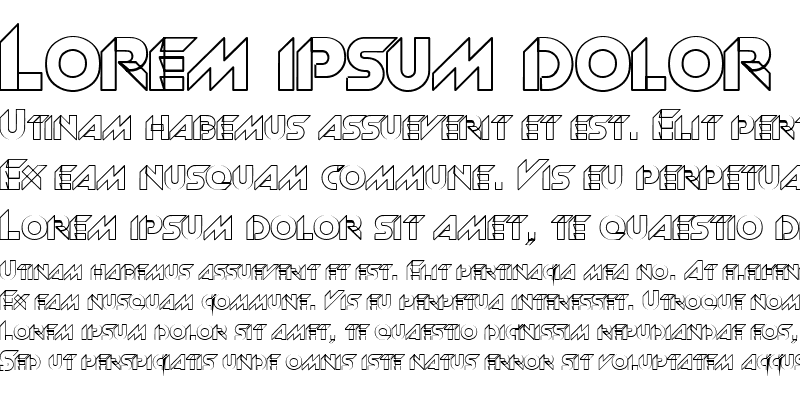 Sample of Nostrum 1 Regular