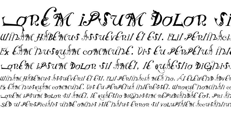 Sample of NotCaslon Two