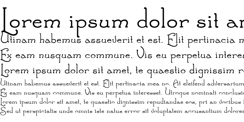 Sample of Novella Script Regular