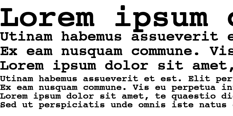 Sample of NTCourierVK/Cyrillic Bold