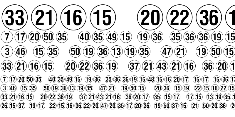 Sample of Numerics P02