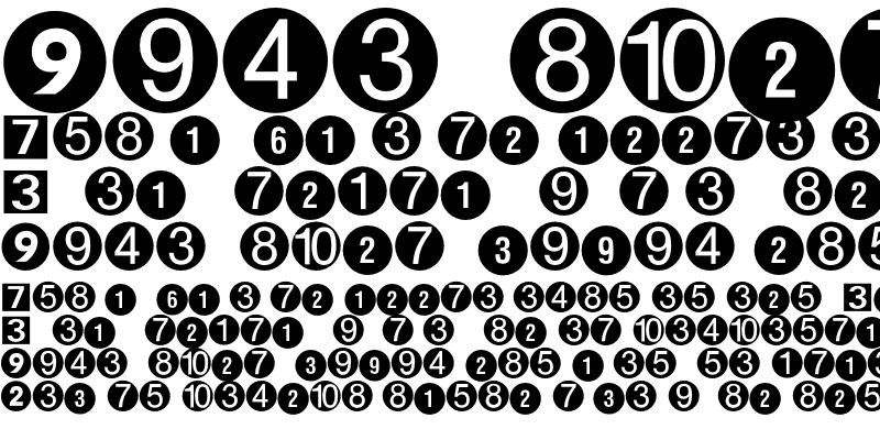 Sample of Numerics P05 Regular