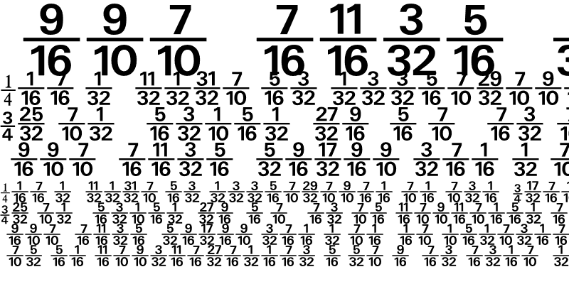 Sample of Numerics P11