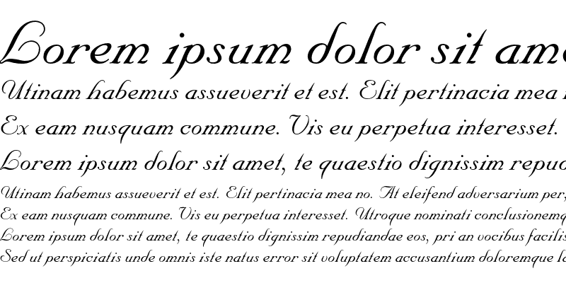 Sample of Nuptial Script LT Std