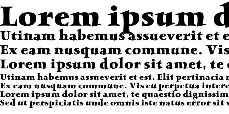 Sample of Obelisk ITC Bold