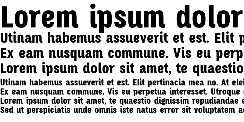 Sample of Octagen Black