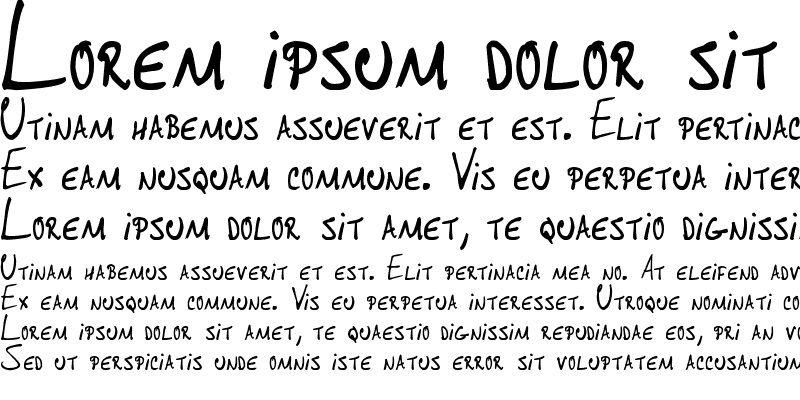 Sample of Ohdeesee Regular