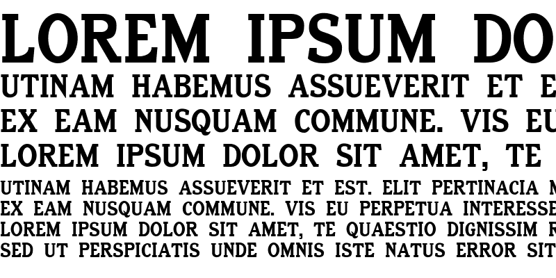 Sample of Old Letterpress Type