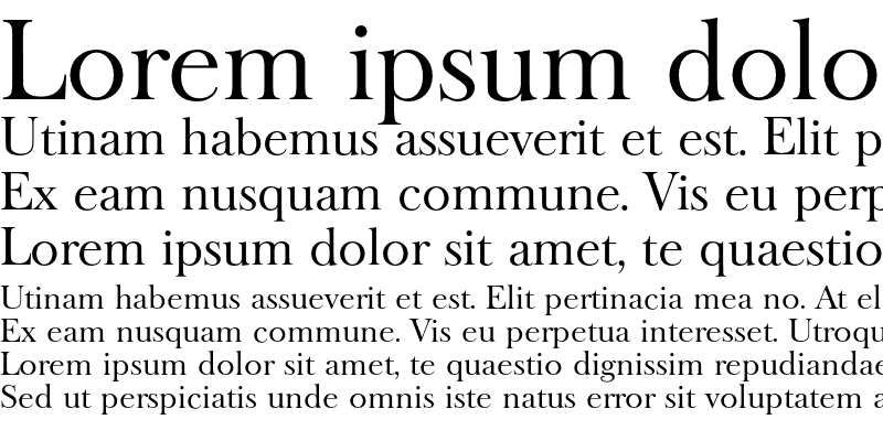 Sample of Oldbaskerville-Regular