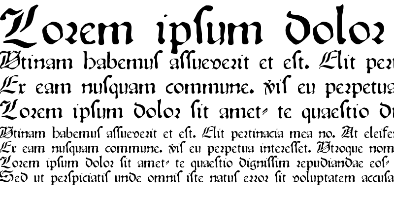 Sample of Oldprint Normal