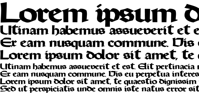 Sample of OldyStyleType102 Bold