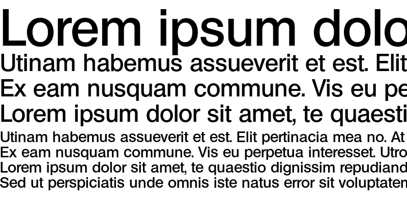 Sample of Olympia-DemiBold