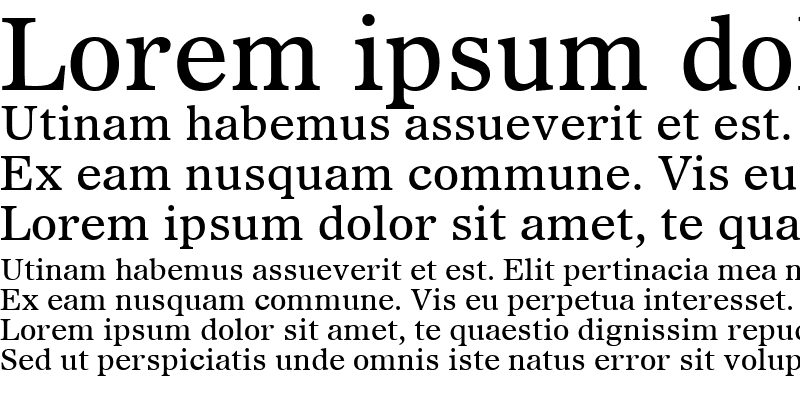 Sample of OlympianRoman