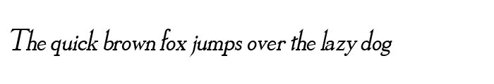 Preview of Olympus Bold Italic