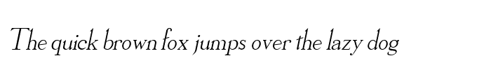 Preview of Olympus Italic
