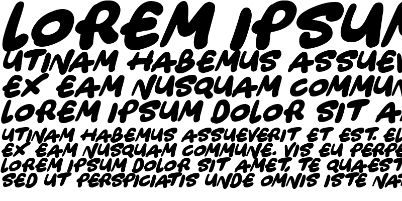 Sample of Only Organic Italic