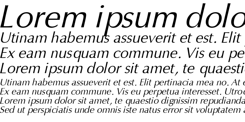 Sample of Opium Italic