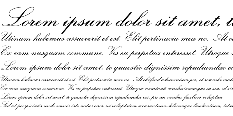 Sample of OPTIExcelsiorScript SemiBd