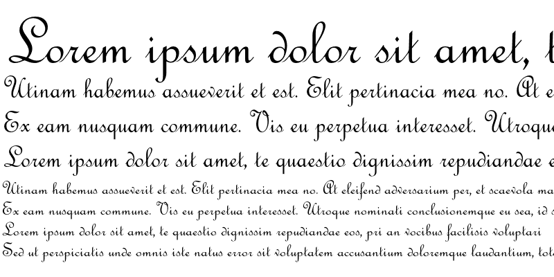 Sample of OPTIFrench Script