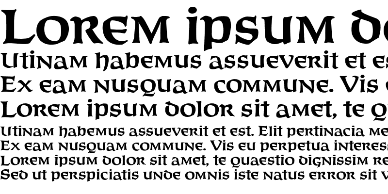 Sample of OPTIFurst Bold