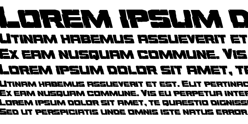 Sample of Ore Crusher Leftalic Italic