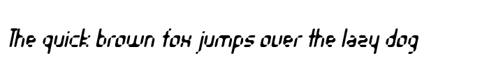 Preview of Orgasmia Italic