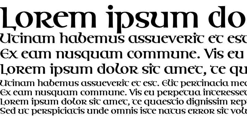 Sample of OssianEF Bold