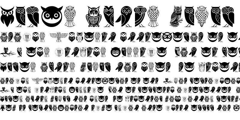 Owl Font : Download For Free, View Sample Text, Rating And More On ...