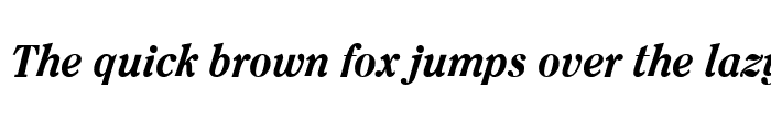 Preview of Oxford Bold Italic