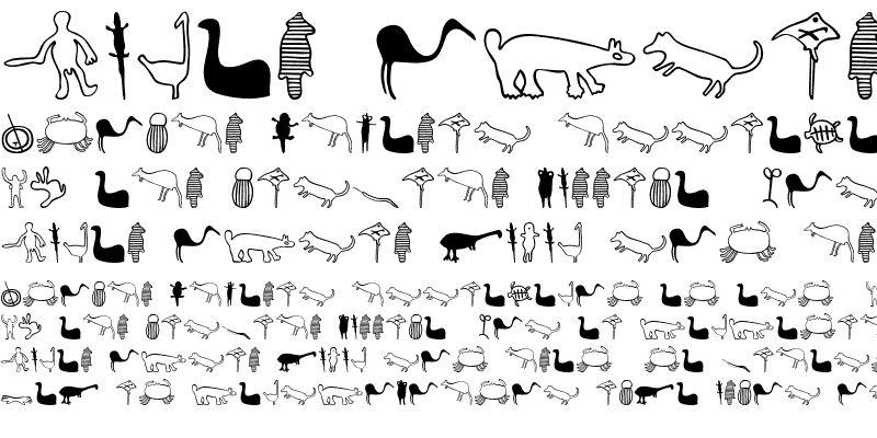 Sample of P22Petroglyphs Australian