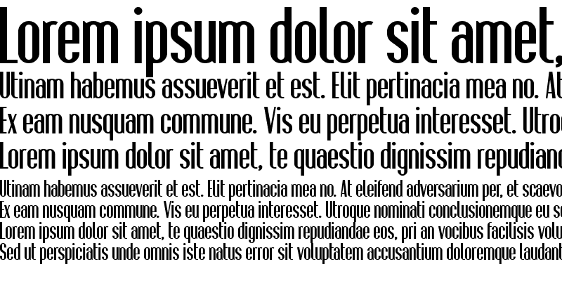 Sample of Pacific Sans Bold