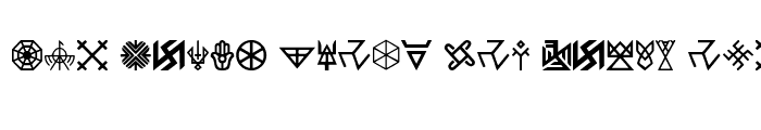Preview of Pagan Symbols Regular