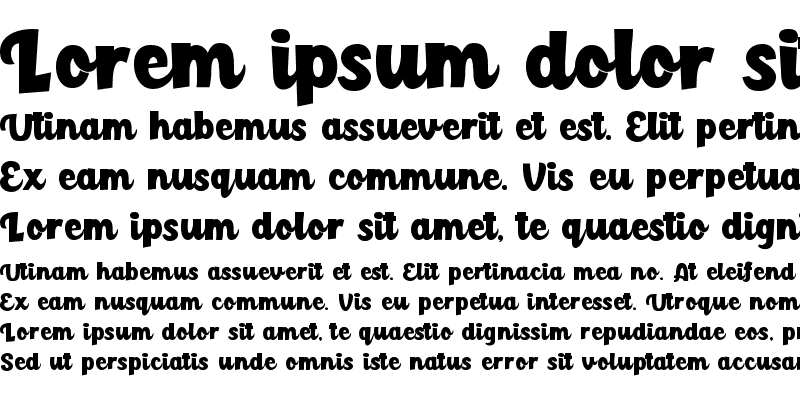 Sample of Paladise Script