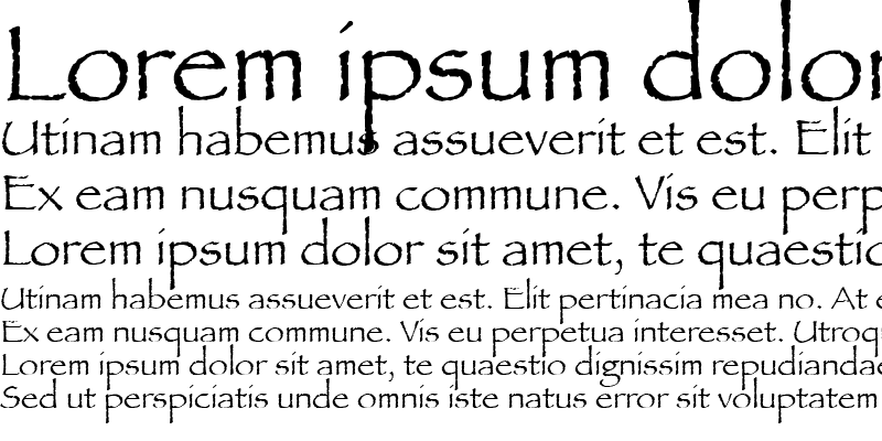 Sample of Papyrus LET Plain