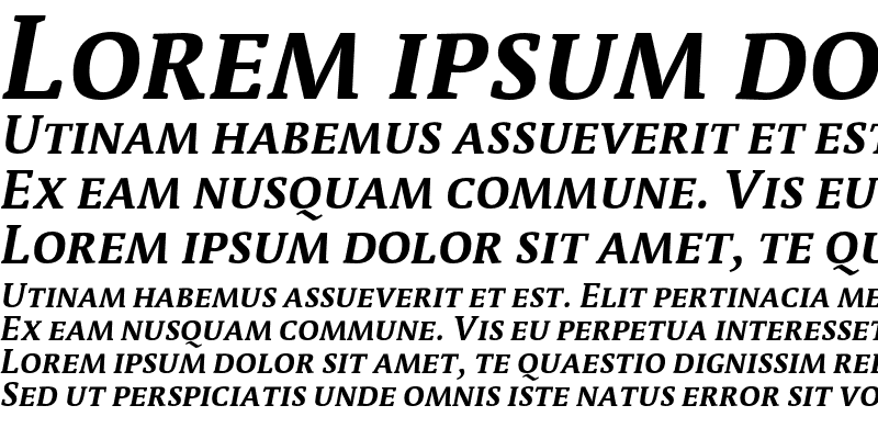 Sample of Parable-BoldSCItalic Regular