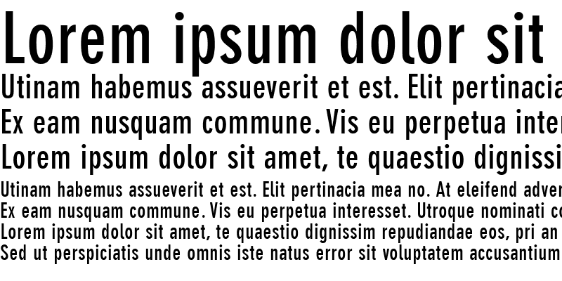 Sample of Parallax Grotesk SSi