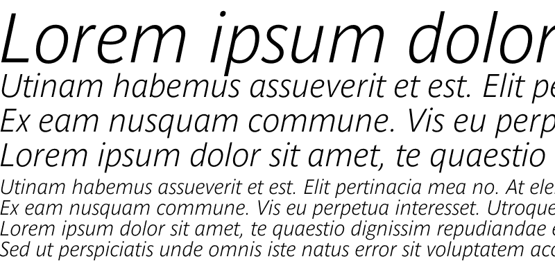 Sample of ParisineClair Bold Italic