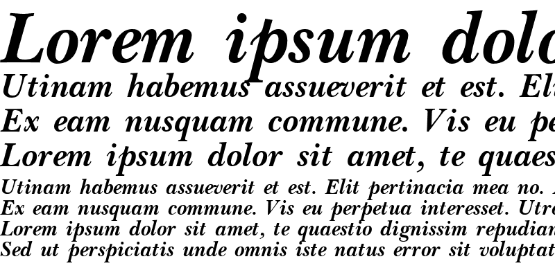 Sample of Pasma Bold Italic