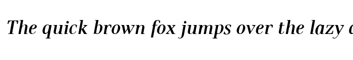 Preview of Pax SemiBold Italic